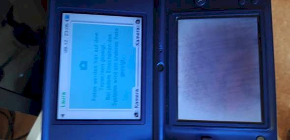 Nintendo ds lower screen knows why