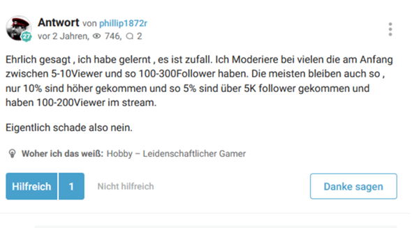 Is it like that on Twitch Youtube