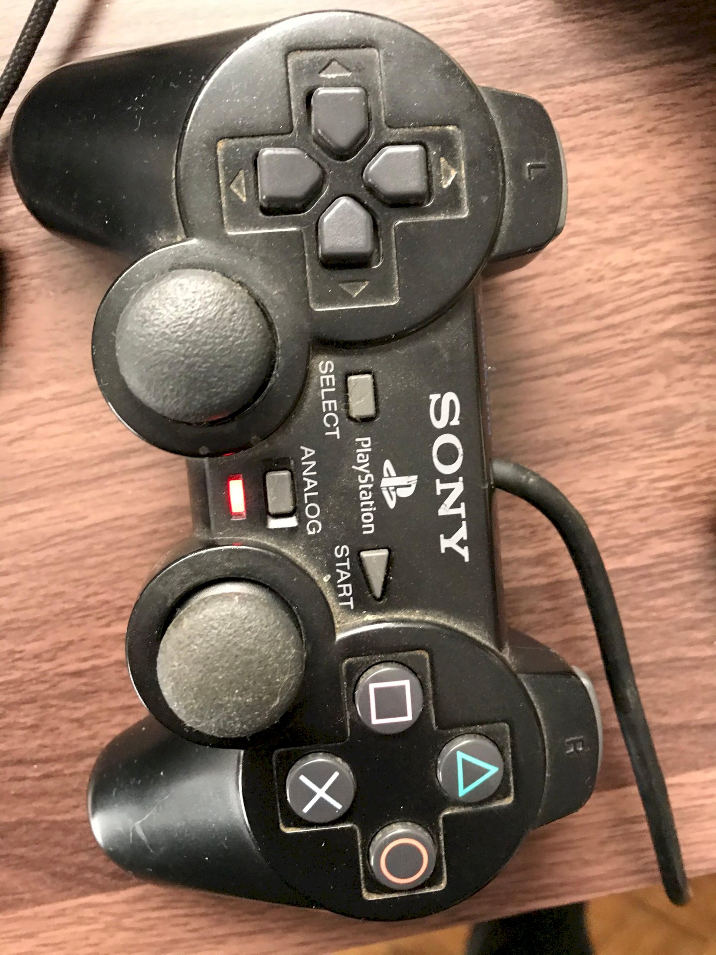 Playstation 2 controller error message while playing