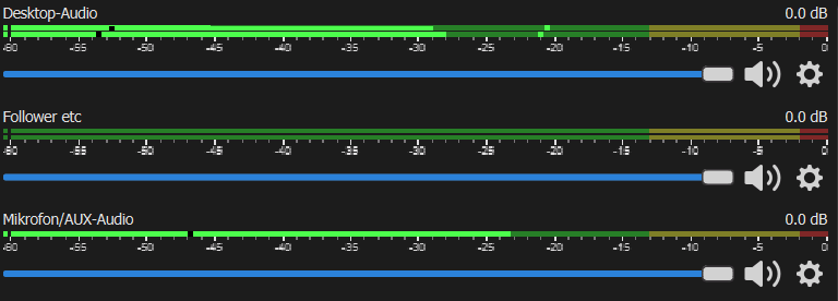 OBS hear me in the stream 3 times with the echo getting quieter and lower - 1