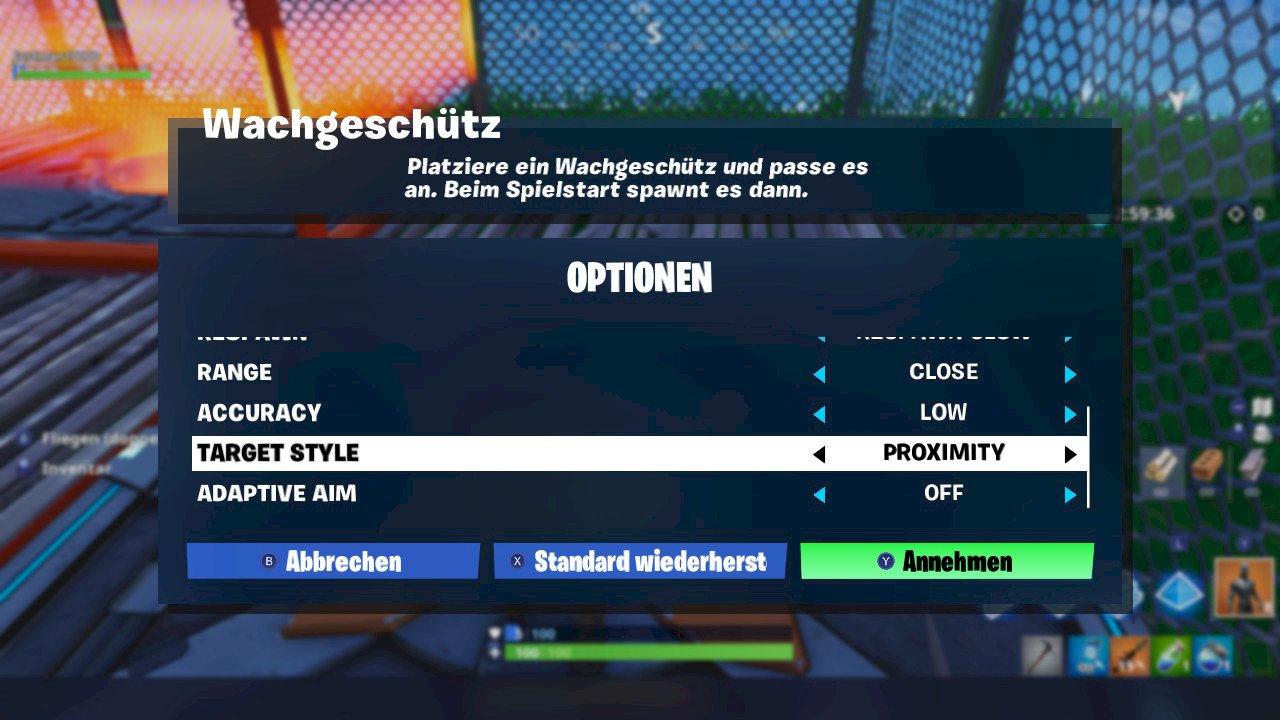 Nintendo Switch Fortnite- meaning of these settings - 2