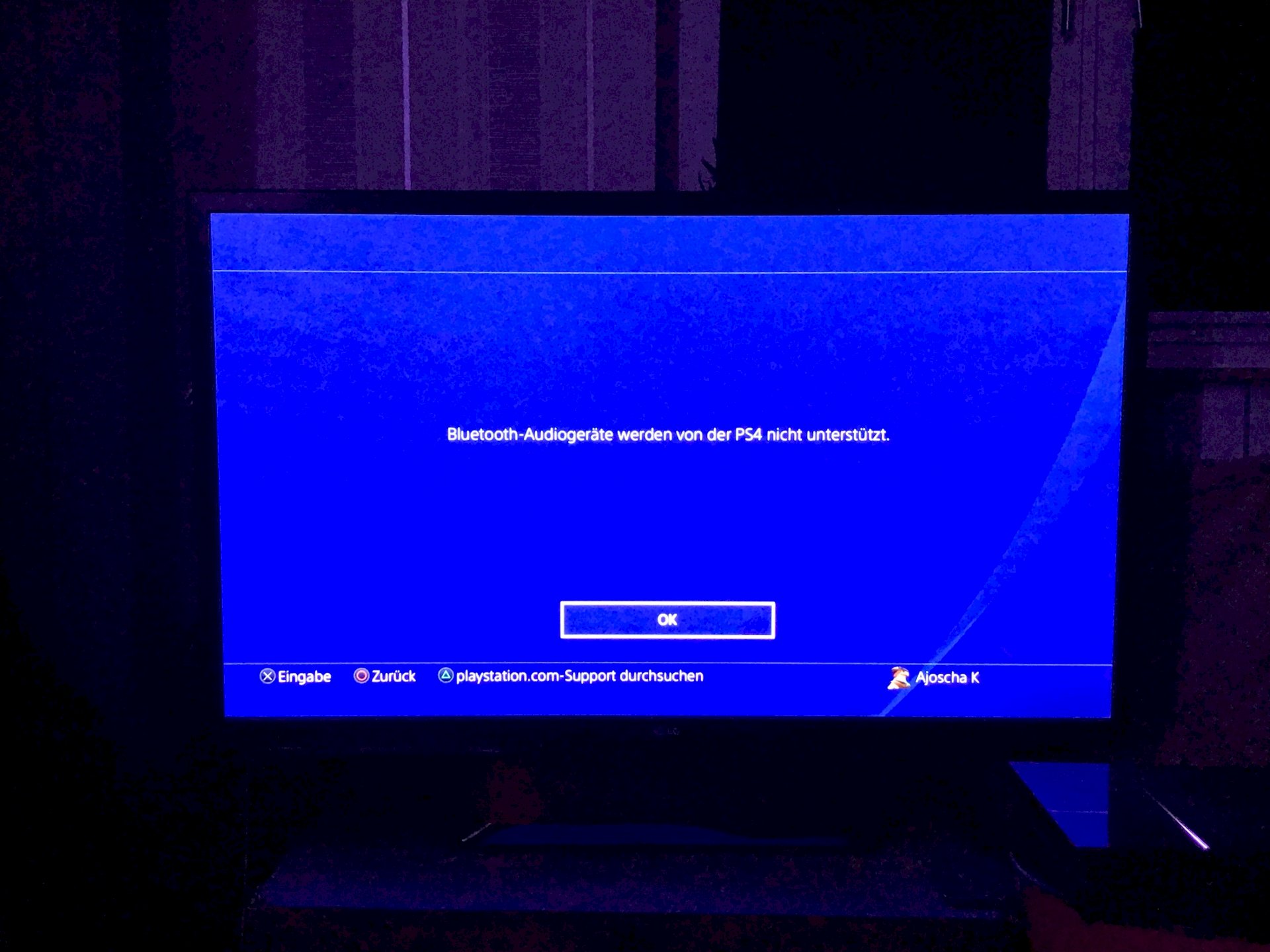 Iphone airpods won t connect to ps4
