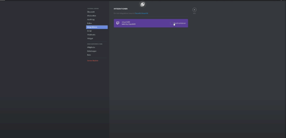 Connect Discord to Twitch problem