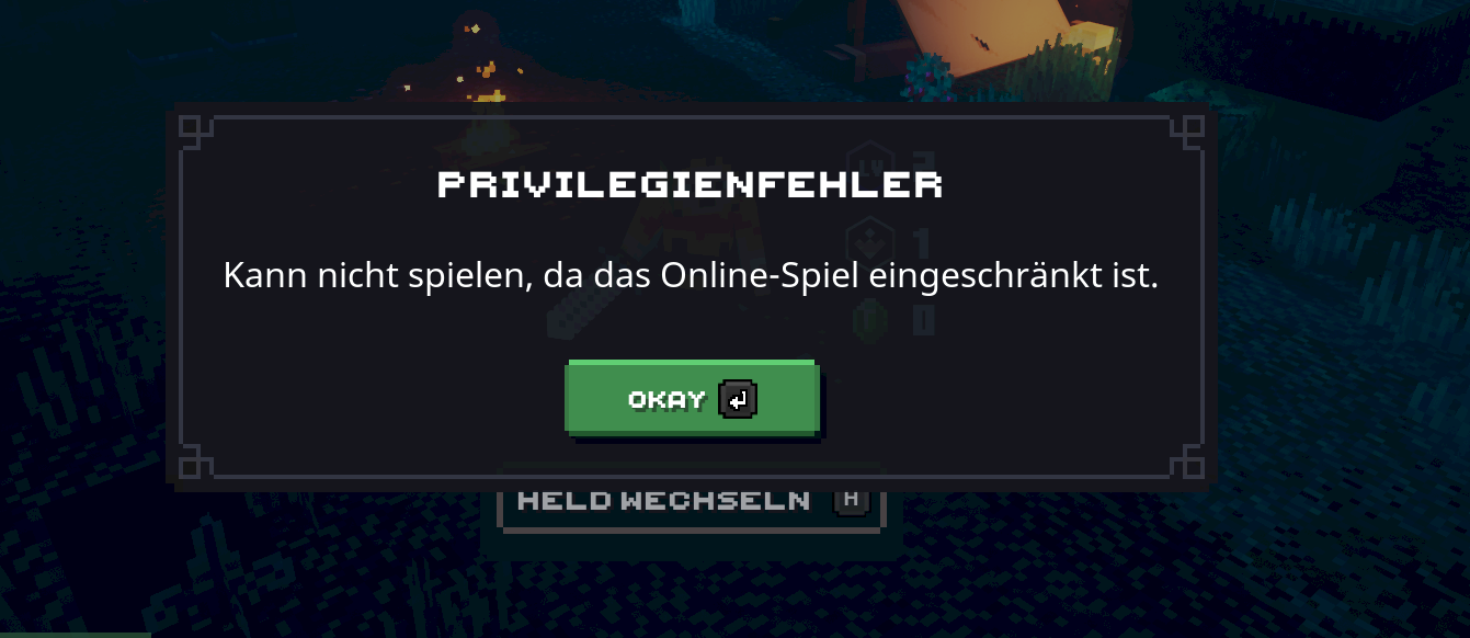 Minecraft dungeon not working, why