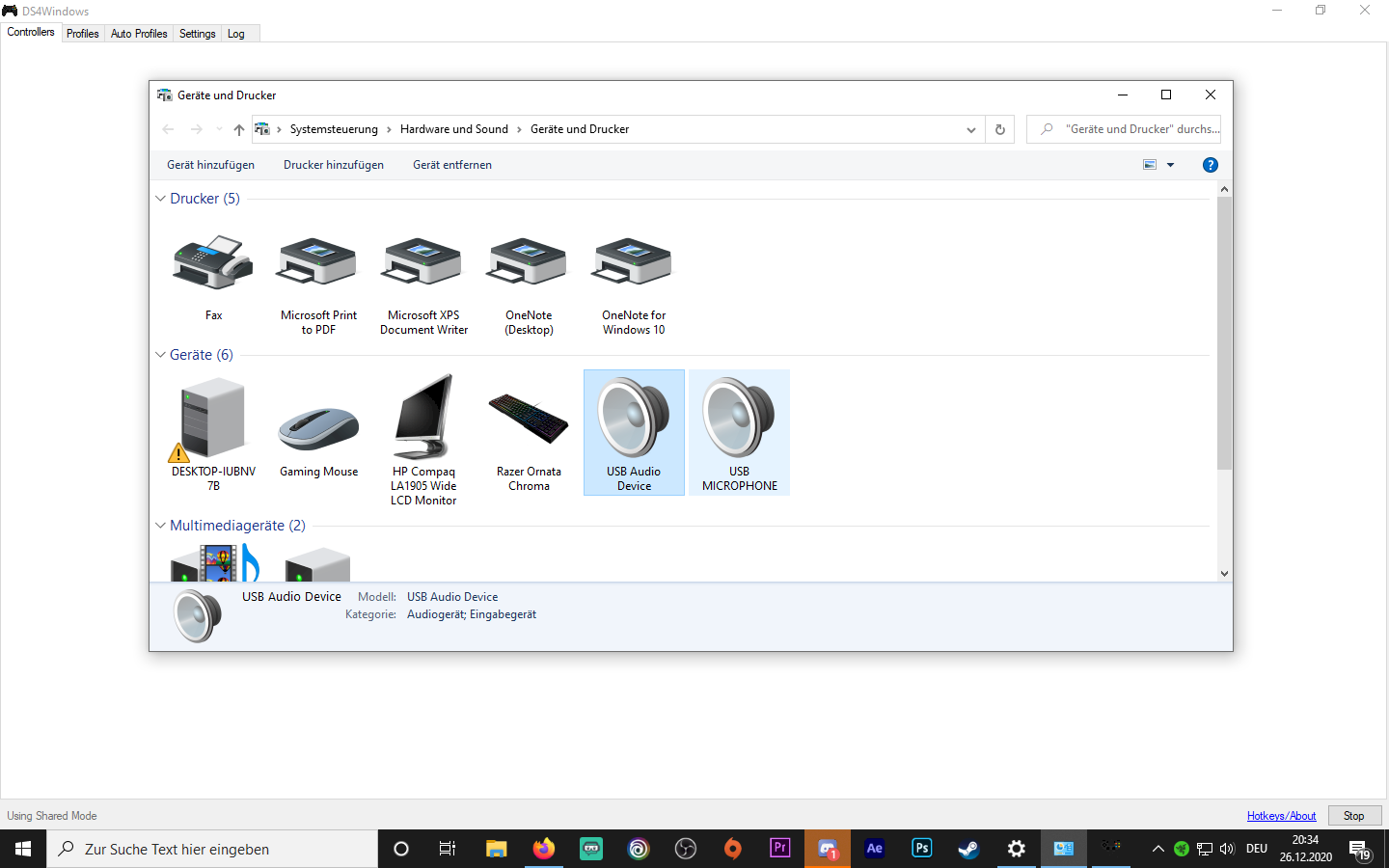 Ps4 controller does not work on PC Windows10