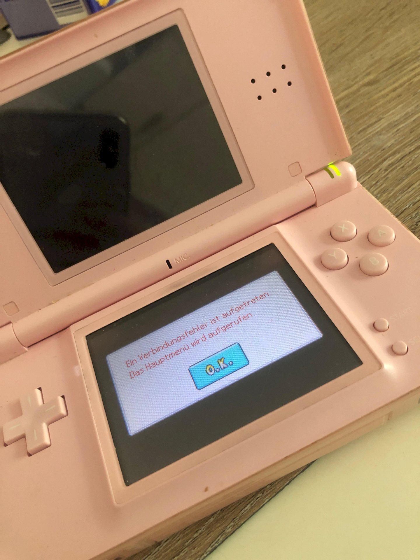 Connection error with download game Nintendo 3Ds Ds