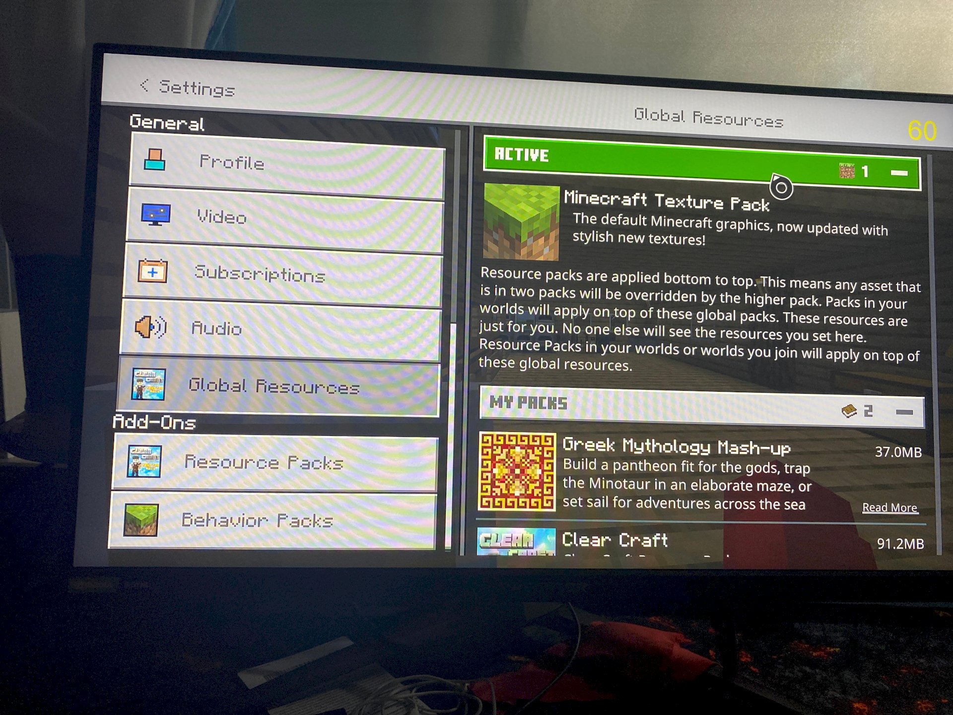 Textures pack mc xbox one - 1