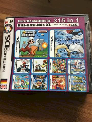 315 in 1 games Nintendo 3Ds