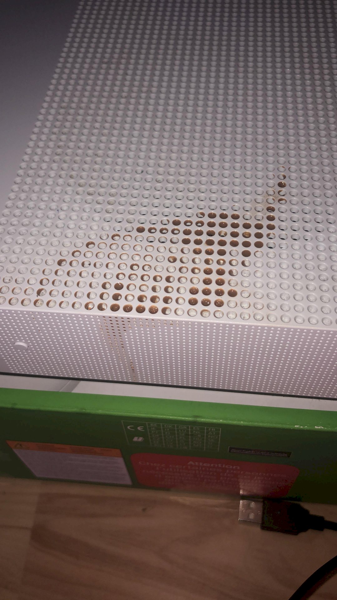 Chocolate in the fan