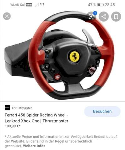 Steering wheel compatible with all games