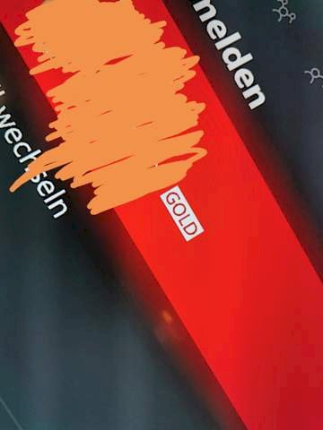Xbox gold next to my name