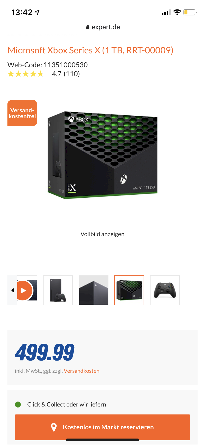 Xbox series x at expert