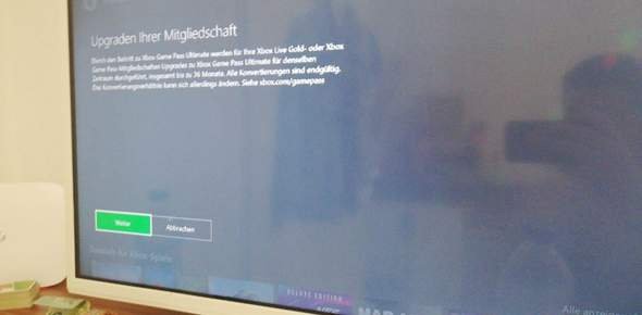 Xbox error