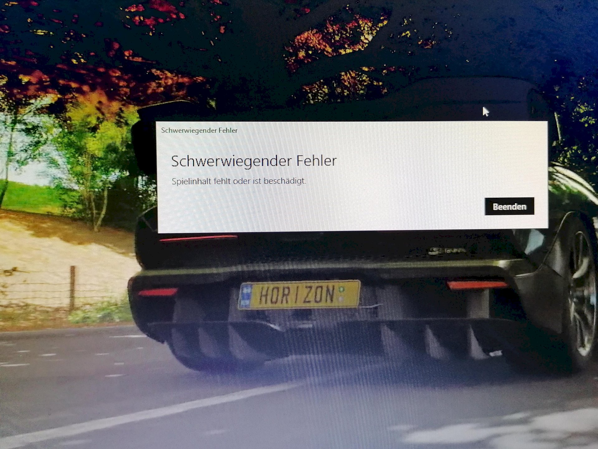 Forza horizon 4 PC won t start