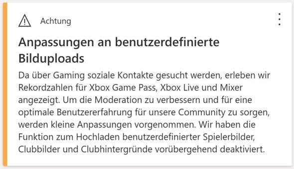 Custom picture on Xbox no longer works - 1