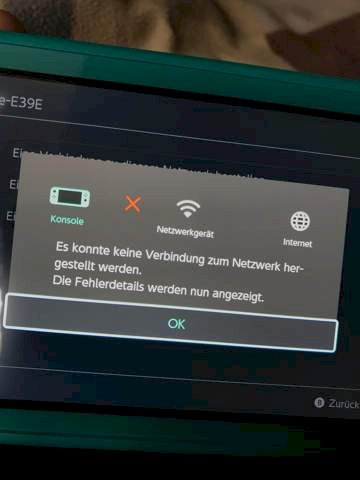 Nintendo switch does not connect to the Wi-Fi - 1