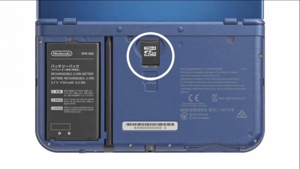 New New Nintendo3DS, where is the score of the previously used game