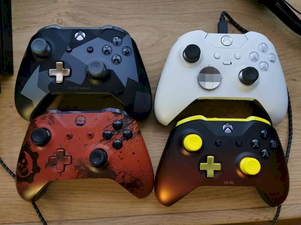 Controller for Xbox without colored buttons