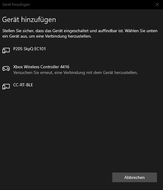 Xbox connection error