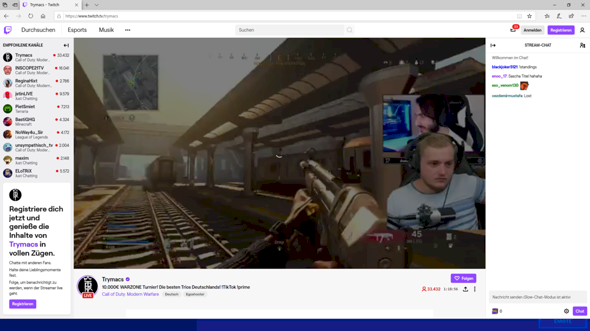 Twitch new layout