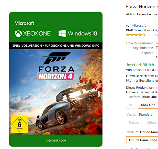 Is it possible to redeem Digital Xbox One Game Codes on Windows 10 if so why is the PC version Transparent on Amazon