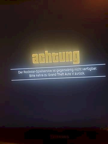 Gta Rockstar game service is unavailable