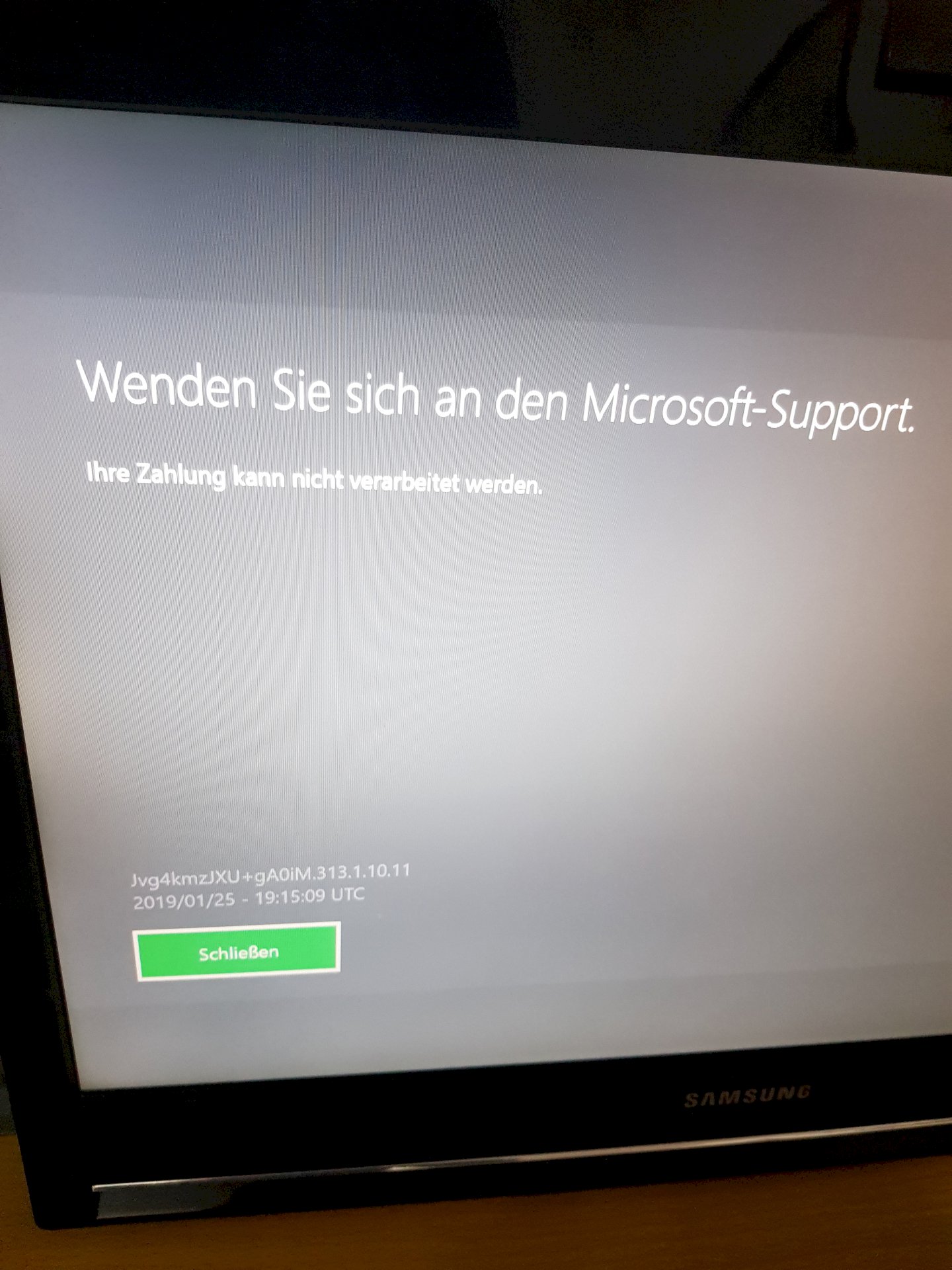 Xbox one failed to buy help what to do