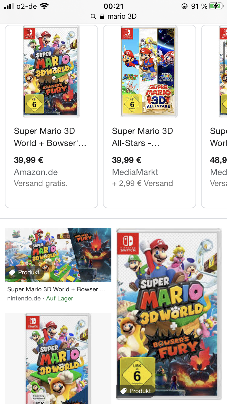 Is Mario 3D going to be rare or valuable on Nintendo Switch