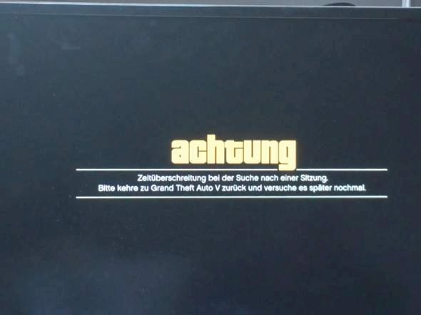 Gta timeout online not loading