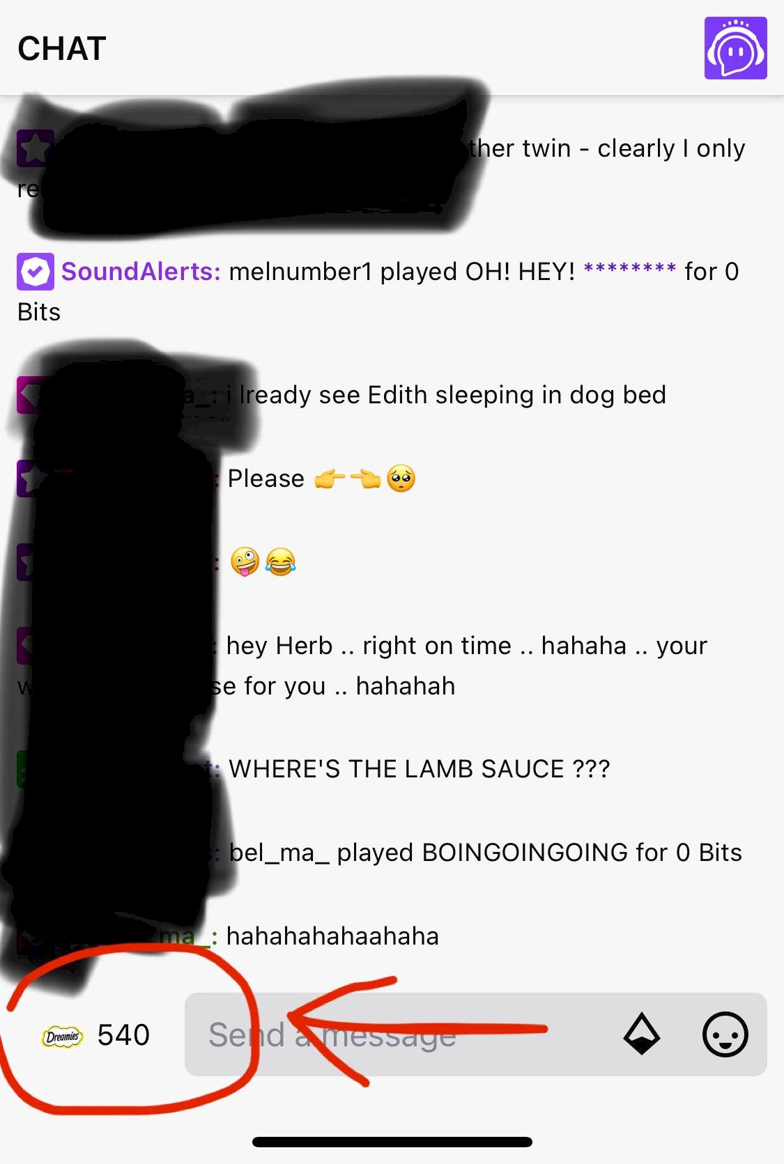 Twitch - what s that next to the chat box