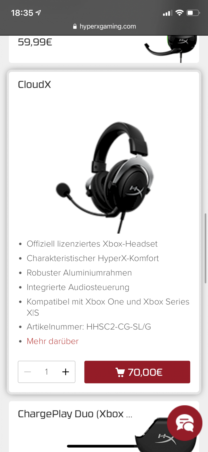 Hyper x cloudx on ps4