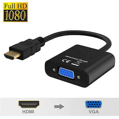 Hdmi to Vga adapter with ps4