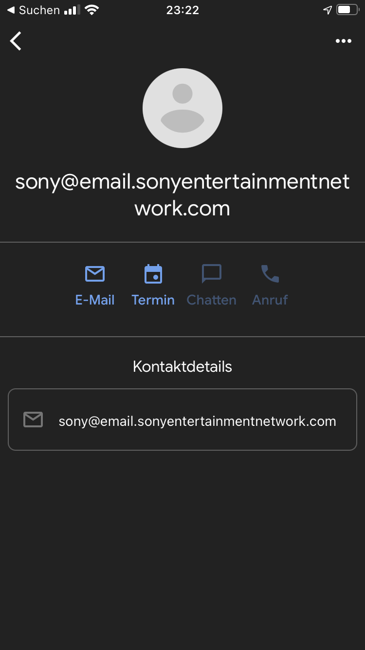 Sony writes that I should have changed my password - 1