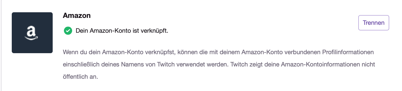 Twitch Prime and Amazon