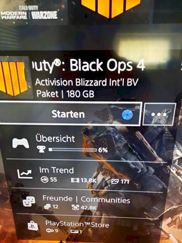 How much GB does Black ops 4 have