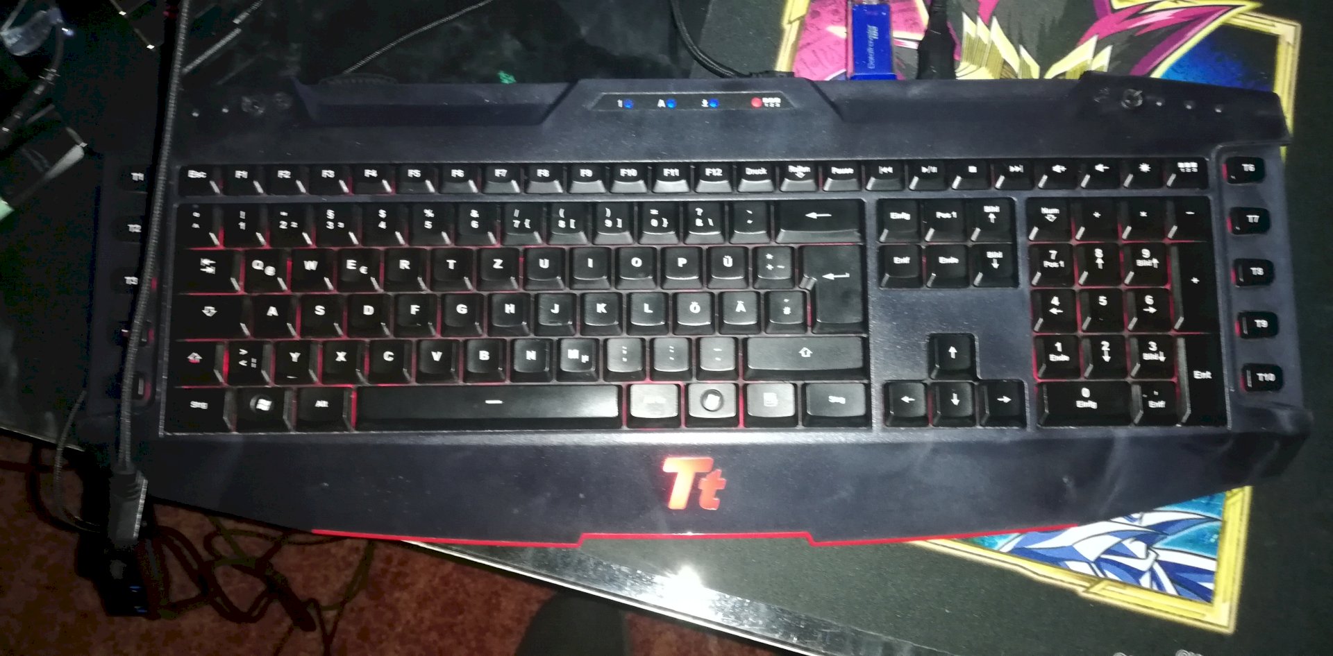 How do I set the t keys on my keyboard - 3