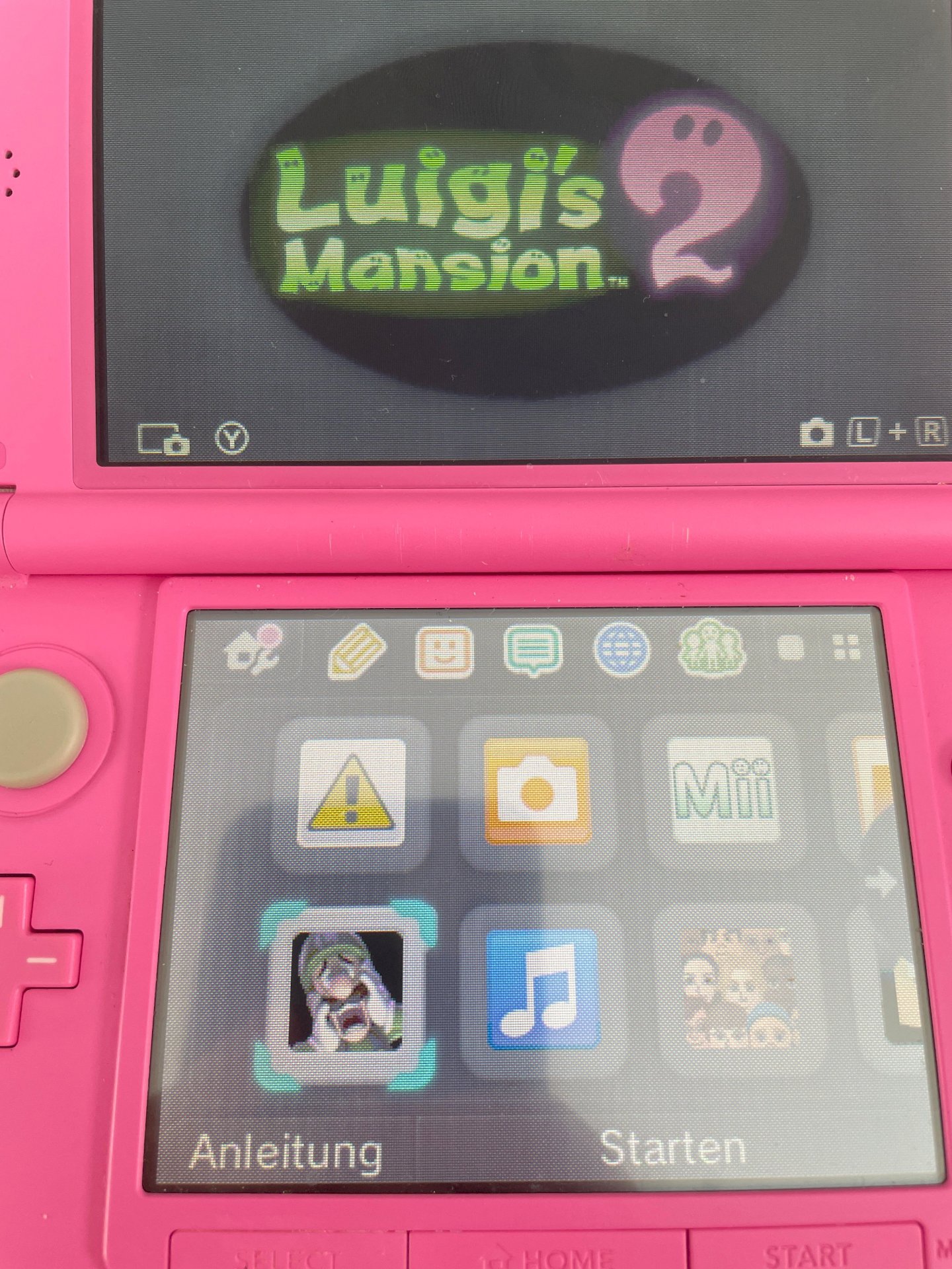 Is something broken Nintendo 3ds XL