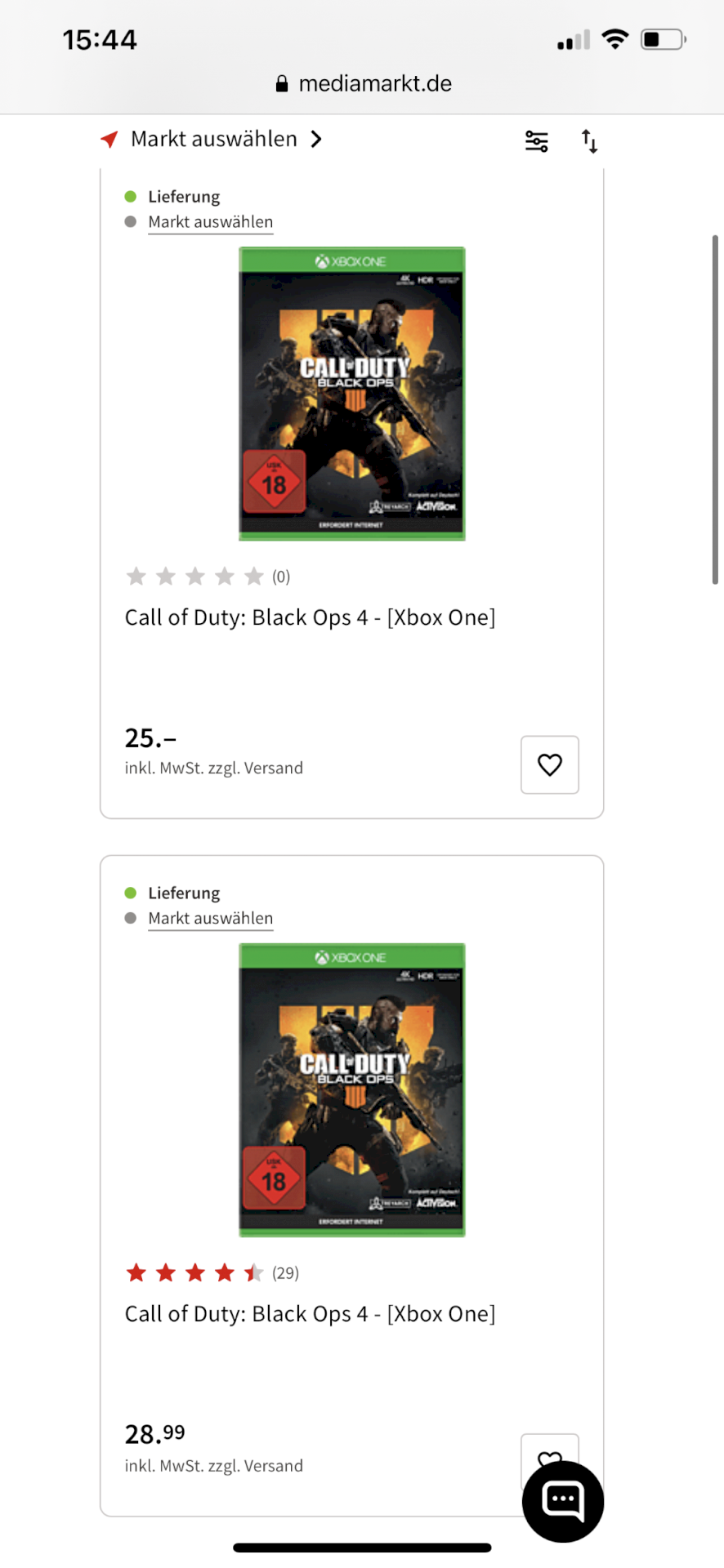 What is the difference between these two variants of Black Ops4 for Xbox One