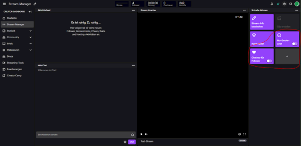 How can I set who can write to me in Twitch Chat or that everyone can write to me