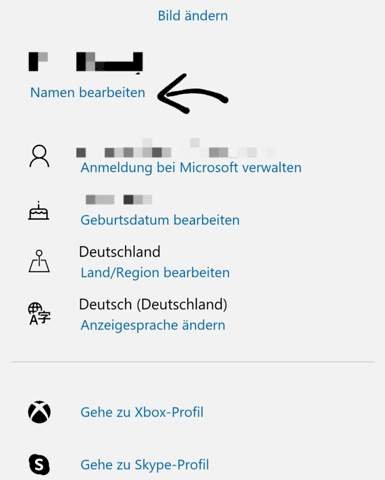 Change Xbox name