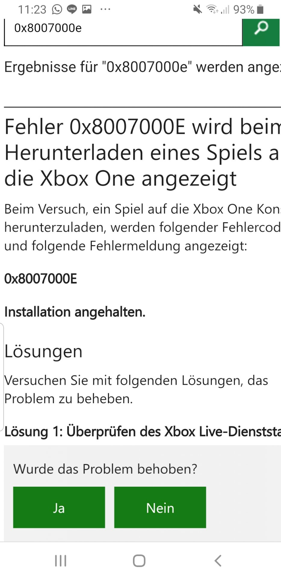 Problem with xbox live who can