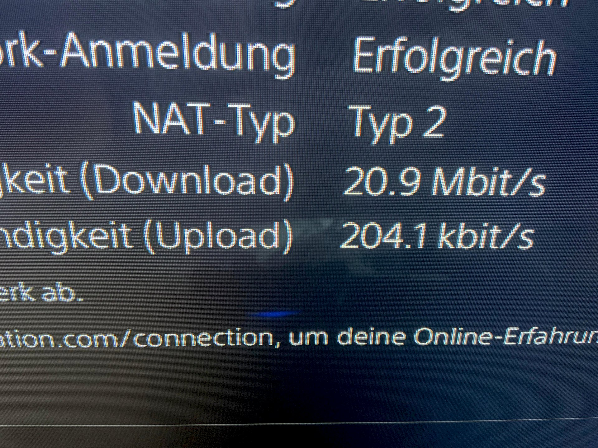 Why is my Internet so weak on the Ps4 despite the 1000 line