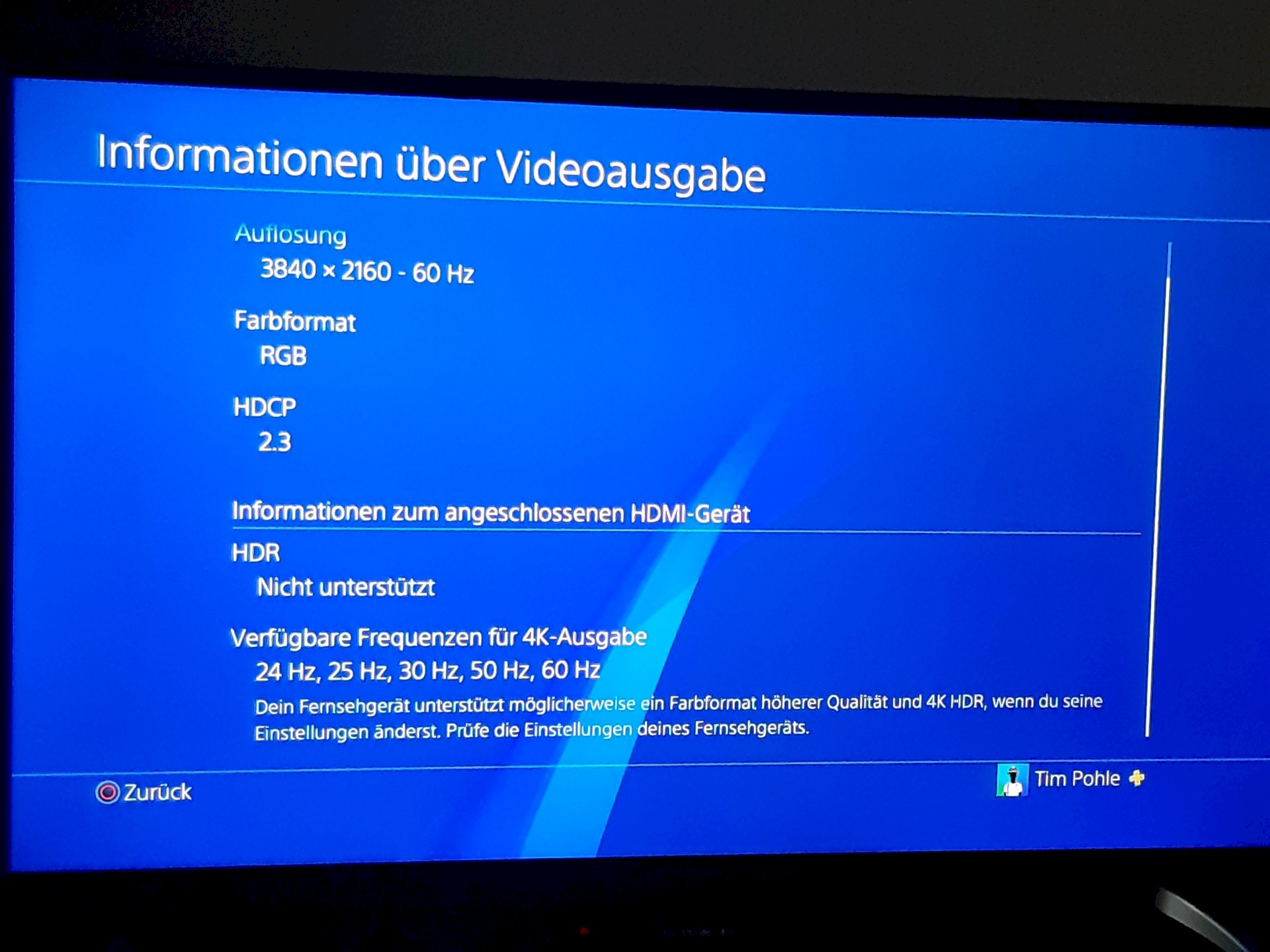 How do I get my Tv on 4k - 1