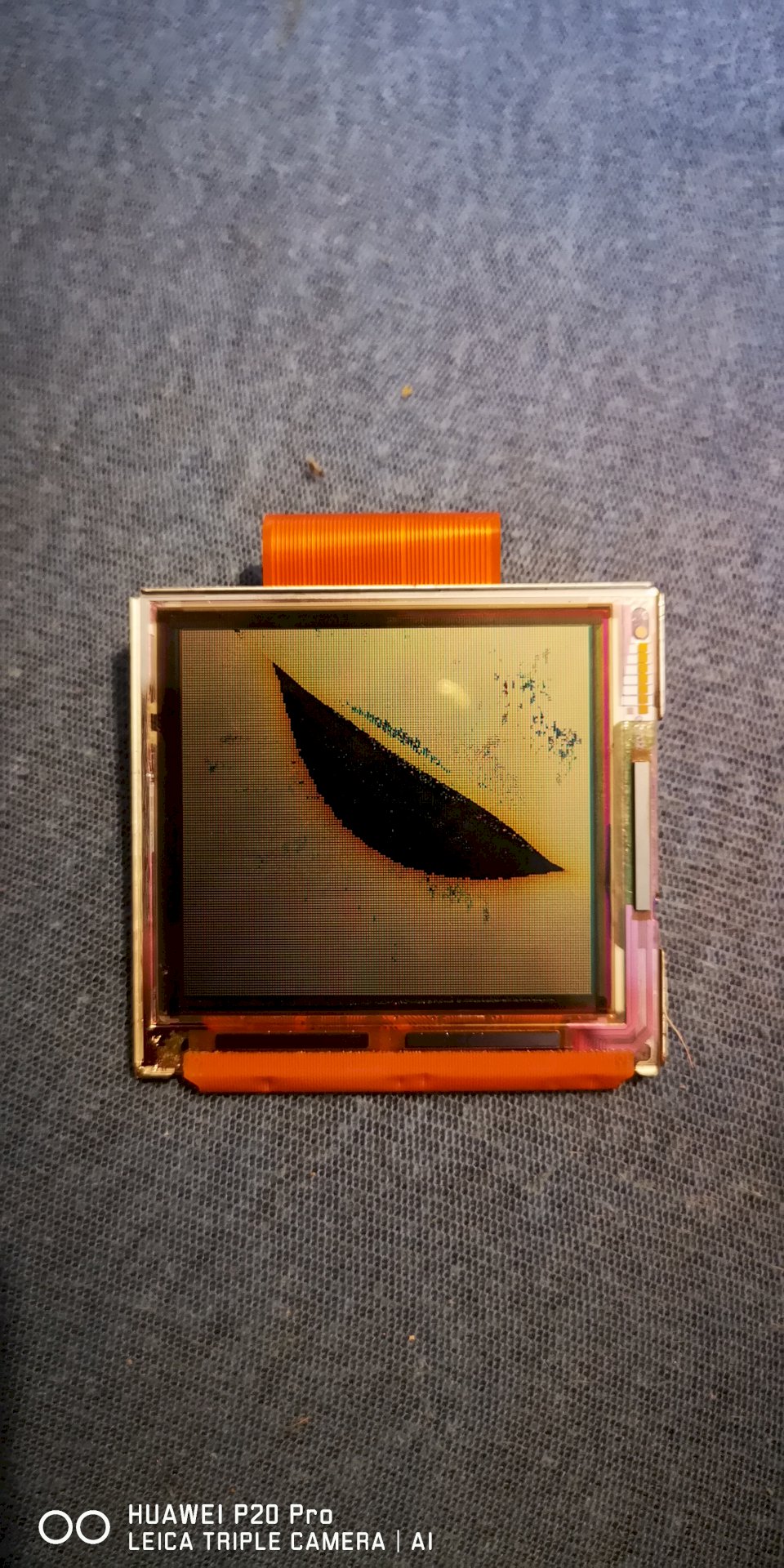 Gameboy color lcd display